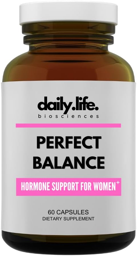 Echilibrul perfect: Suplimentul de hormoni pentru femei - Suport natural pentru PMS, Menopauză, Perimenopauză, PMDD