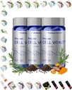 Relief de stres oxidativ Formula de cel mai bun Vitalitity Celula NRF2 Activator (180 Capsule Vegane), Antioxidanti nucleari Anti-Aging Suplimente de sanatate, Amestec de 5 Ingrediente naturale din plante