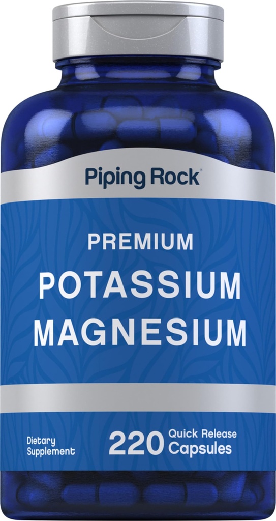 Piping Rock Potasic Magneziu Supliment 