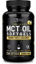 Capsule de ulei pur MCT (360 Softgels 