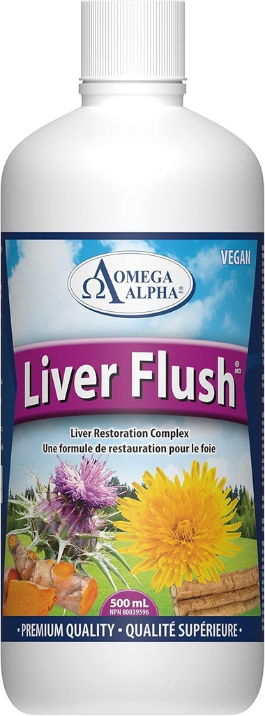 Omega Alfa - Flush hepatic - 500ml