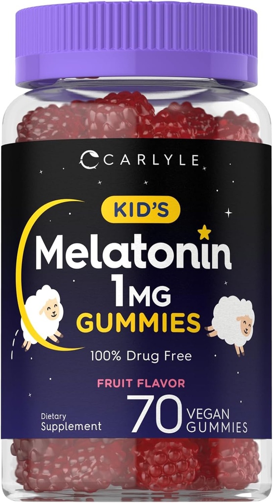 Carlyle Kids Melatonin Gummies 