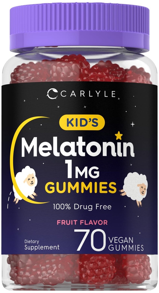 Carlyle Kids Melatonin Gummies 