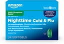 Îngrijire de bază Nighttime Rece & Flu, 24 Softgels