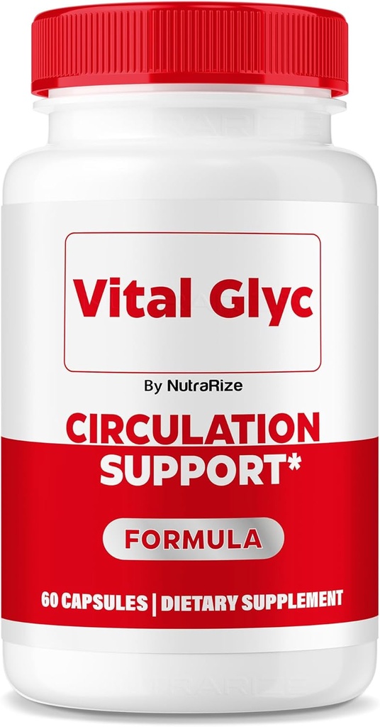 Capsulele de Glyc vitale - Formula oficială de susţinere a sângelui, Vitalic Glyc Sangele de curăţat vase, Vital Glyc Glyco Optimizer pastile, susţine sănătatea generală & Wellness, Vital Glyc pulbere (60 capsule)