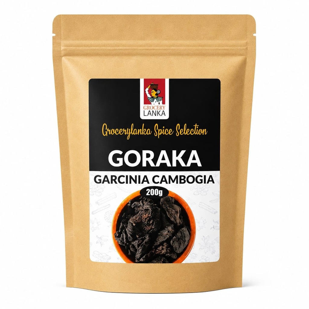 Goraka 200g (7oz), Garcinia Cambogia uscata, Agent natural de alimentare în conditii de agronomie 