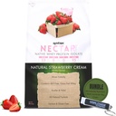 Syntax Native Whey Proteine Izolate - Kosher & Halal, Lactoză & Gluten Free - natural căpșuni Cream Flavor - 2 Lire - cu Keychain
