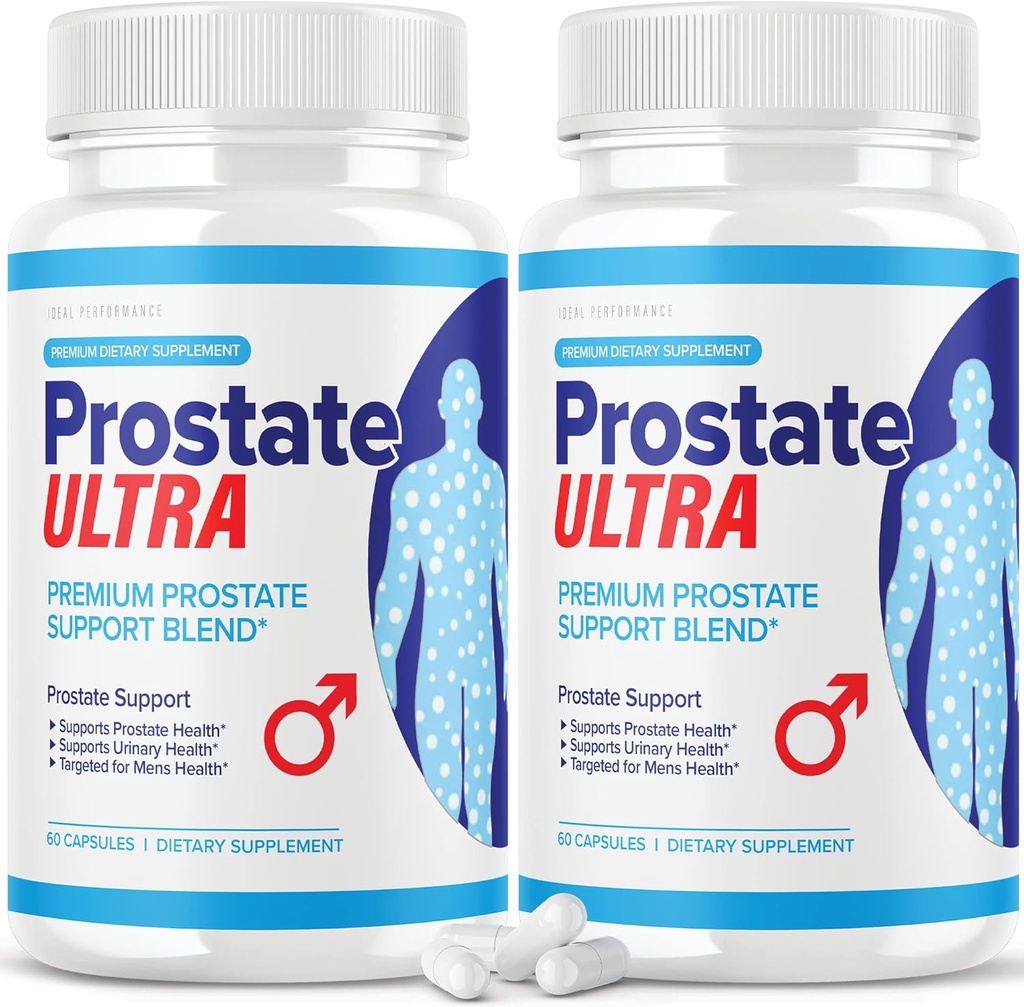 (2 ambalaj) Prostate Ultra Suplimente pentru Men Prostate Health Formula (120 capsule)