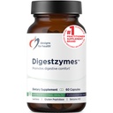 Design-uri pentru Digestzymes Health - Enzime digestive + Hydrochloride betaine pentru gaz și balotat - Pepsin, Ox Bile, Enzime Lactase & Lipase pentru digestia (60 capsule)