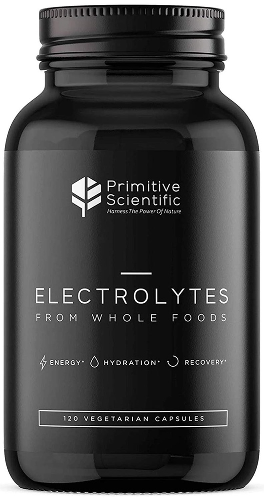 Suplimente Electrolitice, Electroliti cu magneziu, zinc, calciu și potasiu pentru energie, hidratare, și întinerire (120ct)