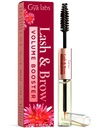 Gya Labs Lash și ulei de sprânceană - 100% ulei de Castor organic pur Natual Gellash & Eyebrow Ser pentru Lashes & Sprâncene Fuller cu aspect (0,34 Fl Oz)