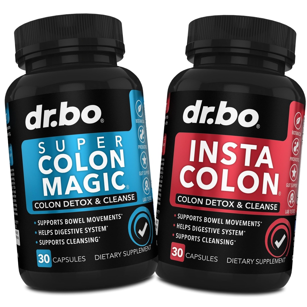 Colon Cleanser Detoxifiere Supliment Capsule - 15 zile Colon Cleanse Pastile & Probiotic Natural Herbal Cleansing - Daily Bowel Movement Supplements for Intestinal Stomac Blooting Digestive Gut Support