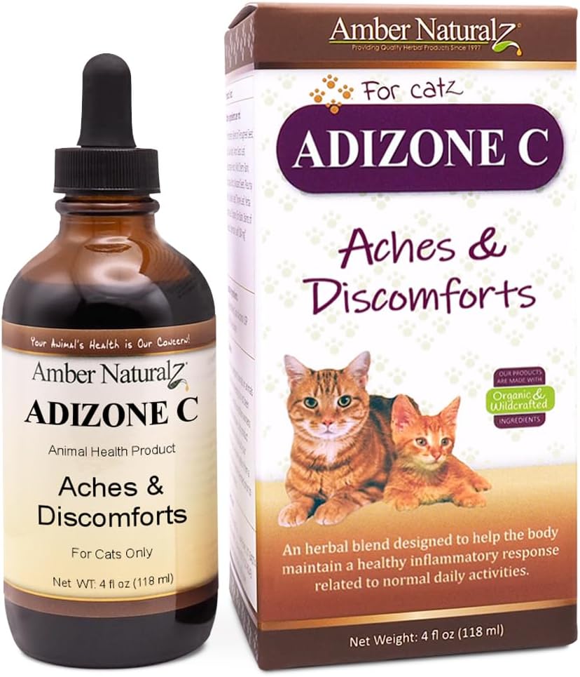 Amber NaturalZ Adizone C Suplimentul plantei pentru pisici 