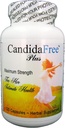 Candida-Free Echilibru Natural Formula pentru Drojdie Overgrease Cleanse și Detox pentru Femei. 120 capsule Vegane.