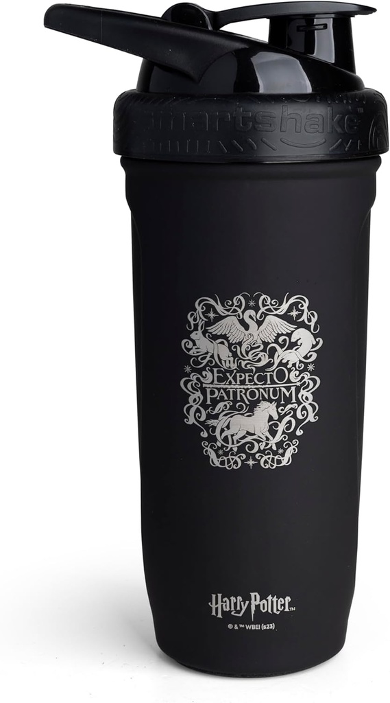 Smartshake Reforce din oțel inoxidabil Harry Potter Expecto Stil Patronum Stil Shaker (900 ML / 30oz) 