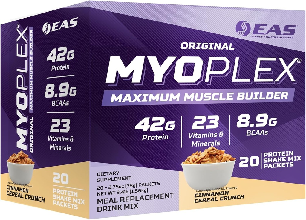 EAS Experimental and Applied Sciences Original Myoplex Maximal Muscle Builder, Masă de schimb de proteine băutură Mix de calitate Proteină Blend 