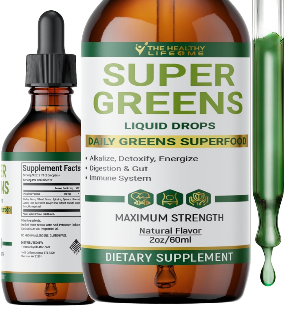 Lichid Super Greens scade 