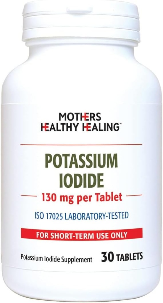 Iod de potasiu 130 mg KI Supliment 