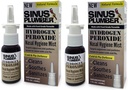 Sinus Pluter Hidrogen Peroxid Nasal Spray 2 Pack - Neutralizeaza particulele de aer pentru Igiena Nasala si Apararea Rece Imuna