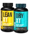 Fabrica Jacked Stim-Liber de pierdere în greutate Stack - Lean XT Stim-Free Fat Burner și pastile de apă XT uscate pentru reducerea balonare (30 zile de aprovizionare)