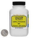 Nitrat de calciu [CA (NO3) 2] 99% AR Grade Prills 8 Oz într-o sticlă spaţiu-saver