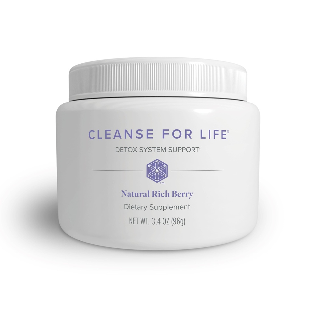 Isagenix Curățare pentru viață - Suplimentul cu pulbere pentru curăţarea băuturii fără laxative sau diuretice - Suport Metabolizare cu vitamina B12 & Niacin - Berry natural bogat -3.4 Oz (16 Serviri)