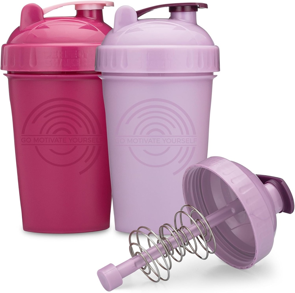GOMOYO 20-Ounce Shaker Sticla cu Action-Rod Mixer 