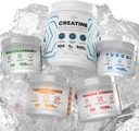 Bundle - Turkesteron & Tongkat Ali + Fadogia Agrestis + Creatine + Sulforaphane + TUDCA - Boost Stamina, Muscle Growth, Ficat Health, Cognitive Function & Detox - Made in USA