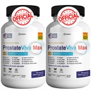 ProstateViva Suplimente Max pentru bărbați Capsule, Suplimente de sănătate - Putere maximă, Toate naturale pentru a sprijini funcția normală și sănătoasă (120 capsule)