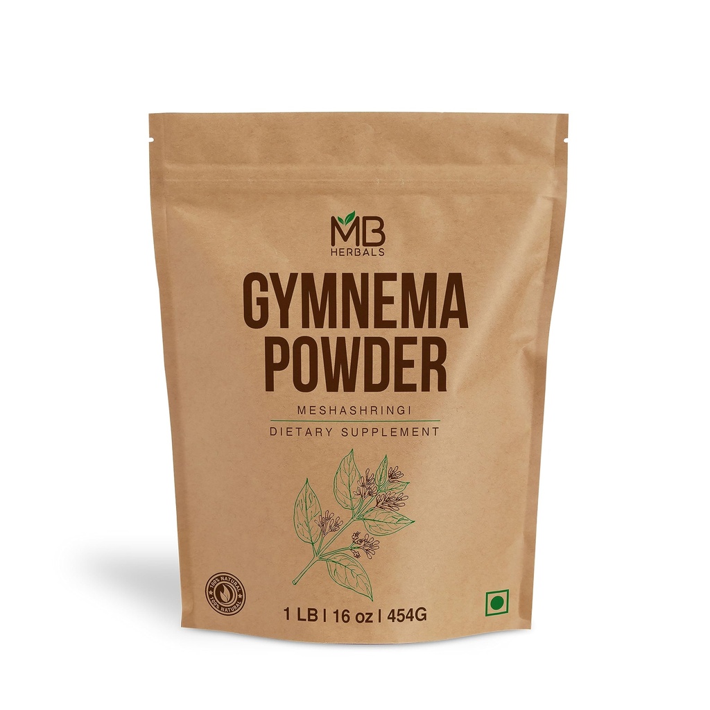 MB Herbals Gymnema Leaf Powder 1 lb / 16 oz 