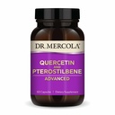 Dr. Mercola Querbetin & Pterostilbene Advanced - Susţine sănătatea respiratorie şi imună - 500 mg Querbetin - Formula de biodisponibilitatea ridicată - non- GMO, gluten- fără şi soia - 60 capsule (30 Servings)