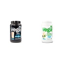 Vega Premium Sport Proteina Vanilie Proteina pulbere și verde praf de proteine