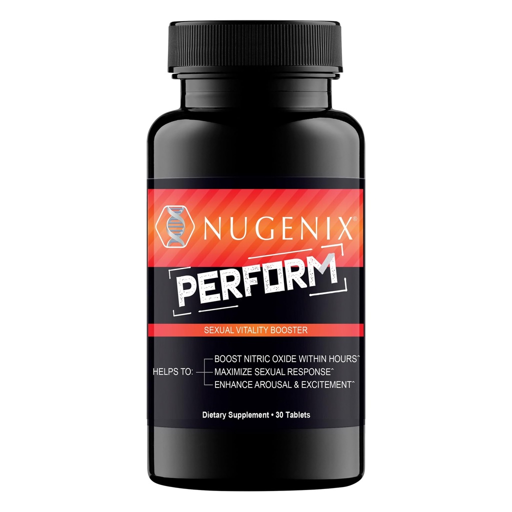 Nugenix Performează, Oxid de azot și Booster de vitalitate pentru bărbați - 30ct
