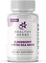 Herbs Wildcrafted Elderberry Sea Moss Capsules 