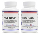 Pros-TEROL (2 Kit de sticlă), Prostate Relief cu 900 mg plante Sterols cu semințe de dovleac, Stinging Nettle Root, rădăcină de ghimbir, extractii de rădăcină de lemn dulce 90 Caplete