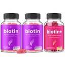 NutraChamps complet Biotin Bundle pentru păr, piele & unghii. 2 Ambalaj Biotin & Biotin+