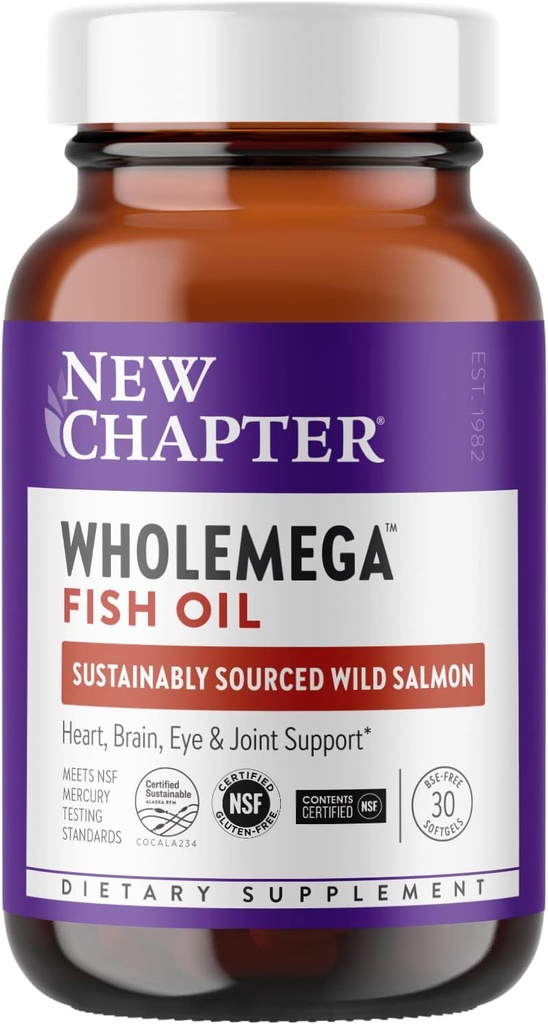 Capitolul nou Wholemega 1000 Mg, 30 Ct