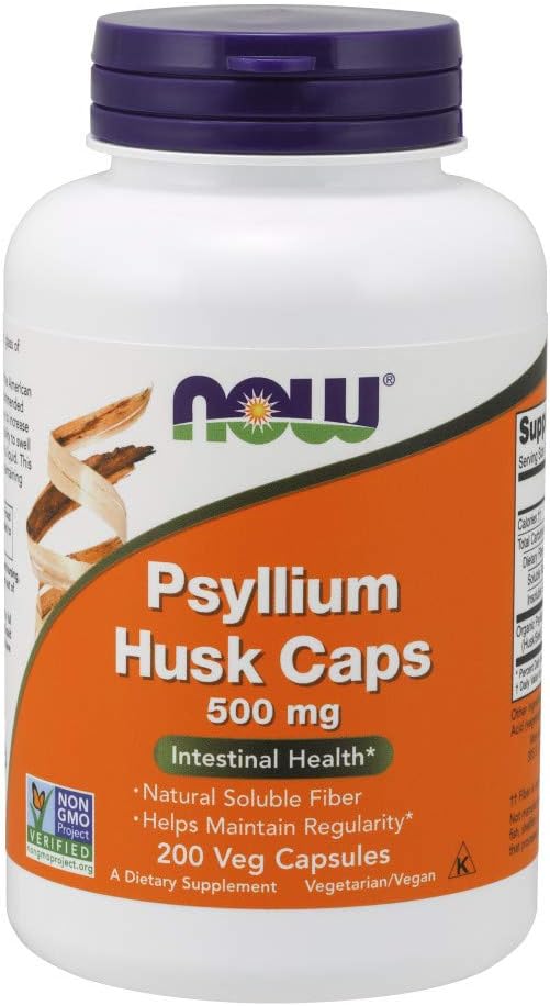 ACUM Psyllium Husk 500mg, 200 capsule (pachet de 3)