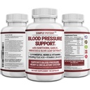 Suplimente de susţinere a tensiunii arteriale - Inimă sănătoasă, Colesterol, Cardio, Hipertensiune arterială, BP mare - 13 Vitamine şi plante - Acid folic, Vitamine C B6 şi B12, Hawthorn Olive Leaf Usturoi Hibiscus, 90 Capsule