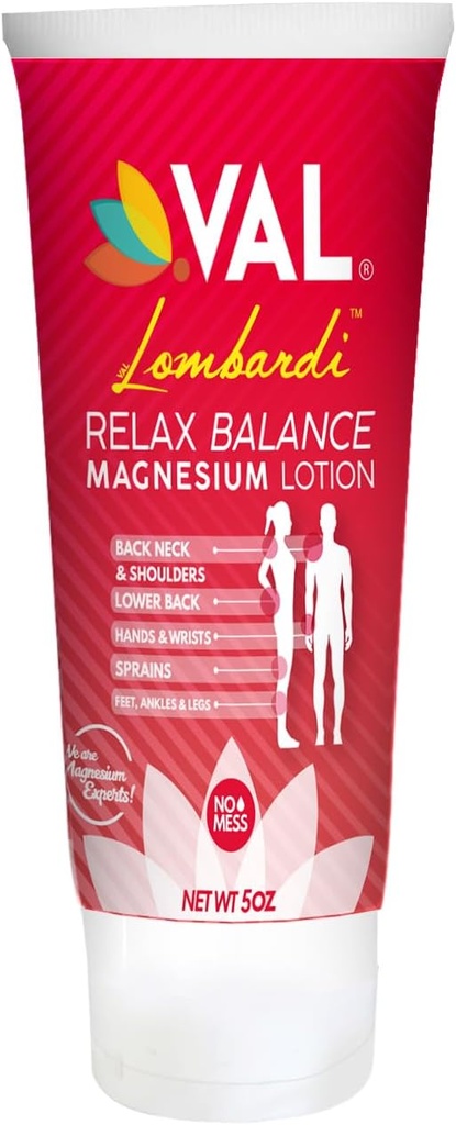 VAL Lombardi Relaxaţi-vă Balanţa de magneziu Loţiune 