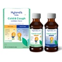 Hyland's Kids Cold and Cough, Day and Night Combo Pack, Rece Medicine for Ages 2 and Up, Syrup Cough Medicine for Kids, Nasal Decongestionant, 4 Fl Oz (Pachetul de 2)