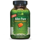 Irwin Naturals Aller-Pure - 54 lichid Soft-Gels - Histamine Support with Querbetin, Luteolin & Rutin - Non-Drowsy Formula