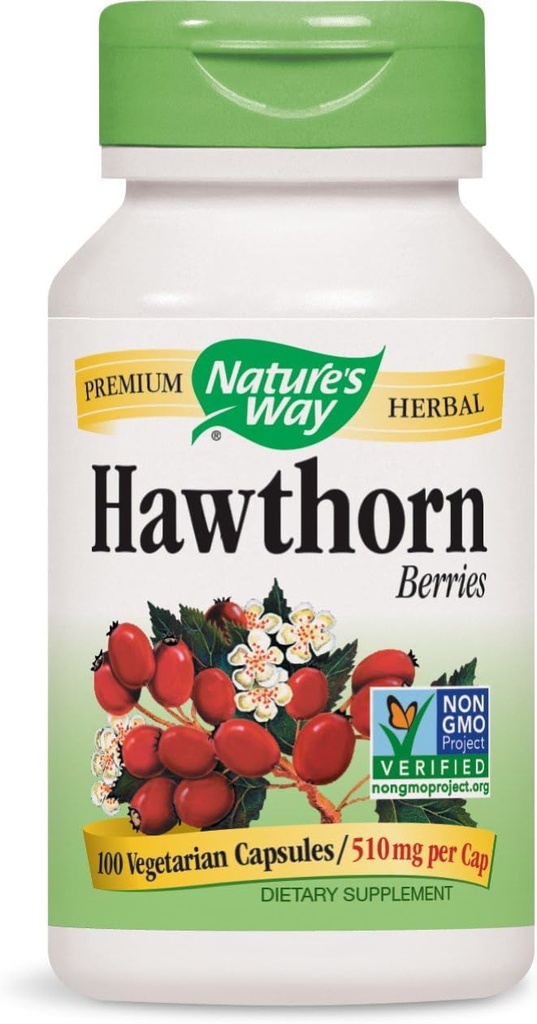 Hawthorn Berries 100 Capsule (Pachet de 2)