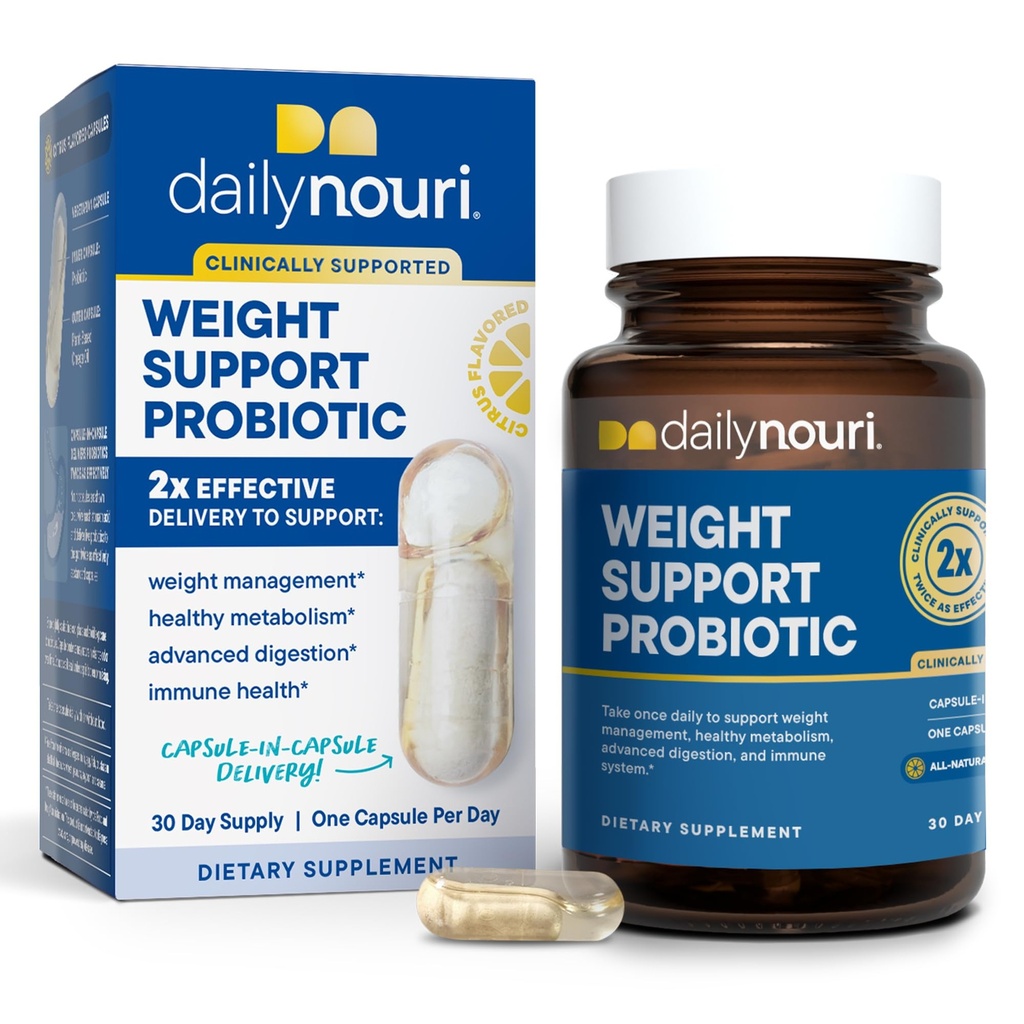 Zilnic Nouri Greutate Suport Probiotic pentru femei și bărbați 