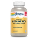 Solaray mare potenta Betaina HCL cu Pepsin - supliment de acid clorhidric pentru sanatate digestiva - cu betaine clorhidrat si enzime digestive - suport de sanatate Gut - 60-Day Guarantee, 275 VegCaps