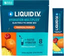 Lichide I.V.® Hidratare Multiplicator® - Tropical Punch - Pachete cu pulbere de hidratare - Electrolite Powder Drink Mix 