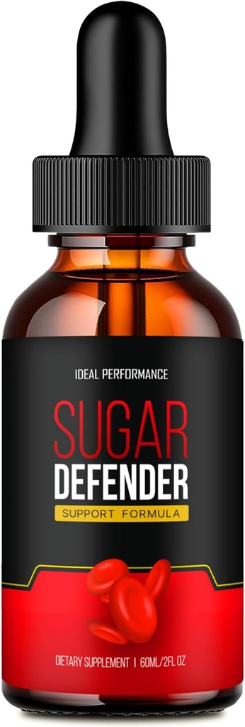 IDEAL PERFORMANŢA Drops Sugar Defender, Sugar Defender Supliment Picături lichide - SugarDefender Recenzii lichide (1 ambalaj)