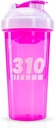 310 Nutritie Proteina Shaker Sticla - Blender Durabil Shaker sticla de schimb de alimente Pulbere de proteine, Lemonade Mix, si Pre Antrenament - BPA-Free & Spălătorie Seif Mixer Cupa - Roz