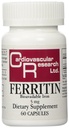 Cercetare cardiovasculară Ferritină Absorbţie maximă Supliment de fier 1-pack, 01-crem,60 capsule