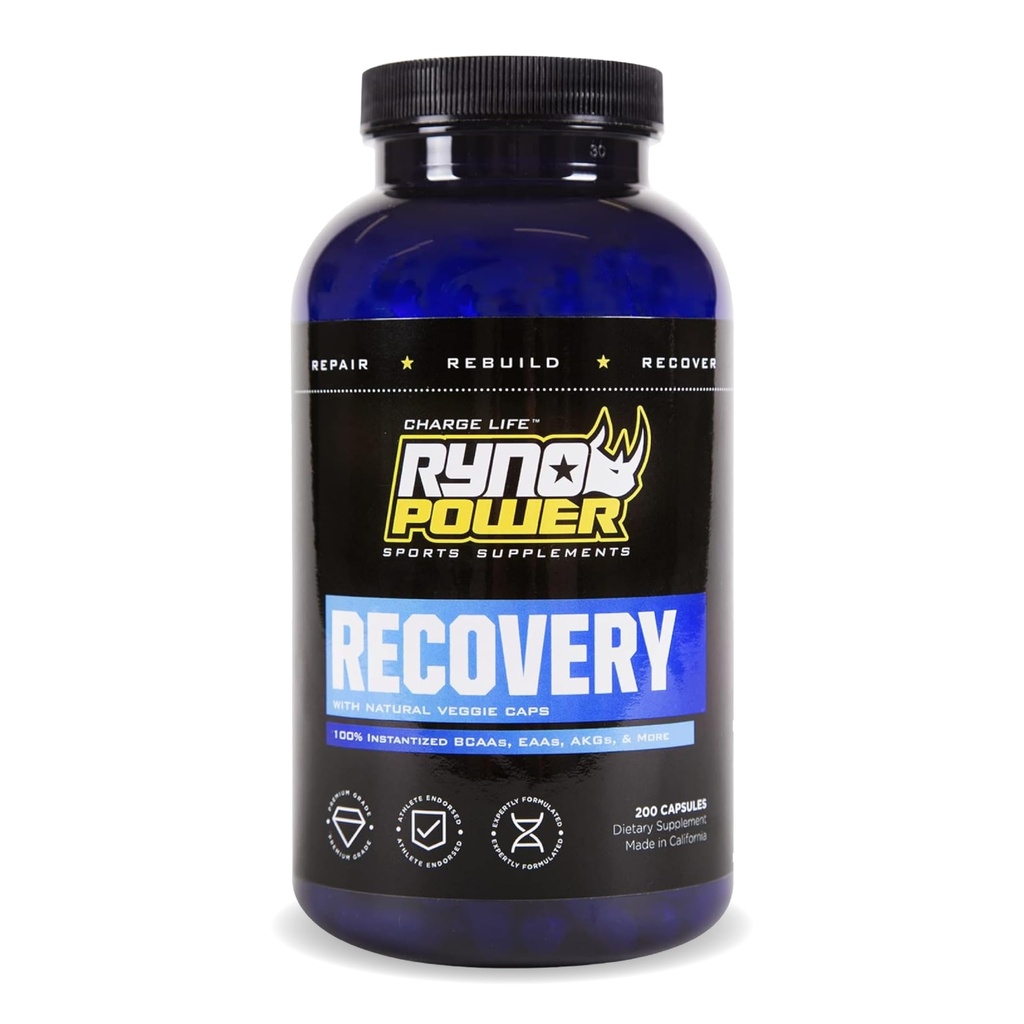 Ryno Power Recuperare capsule suplimentare post-workout (33 Servings)